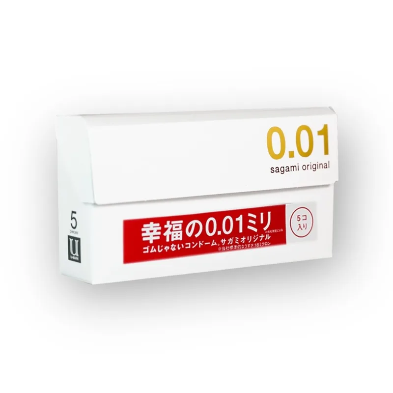 사가미 0.01 초박형 콘돔 (5P)