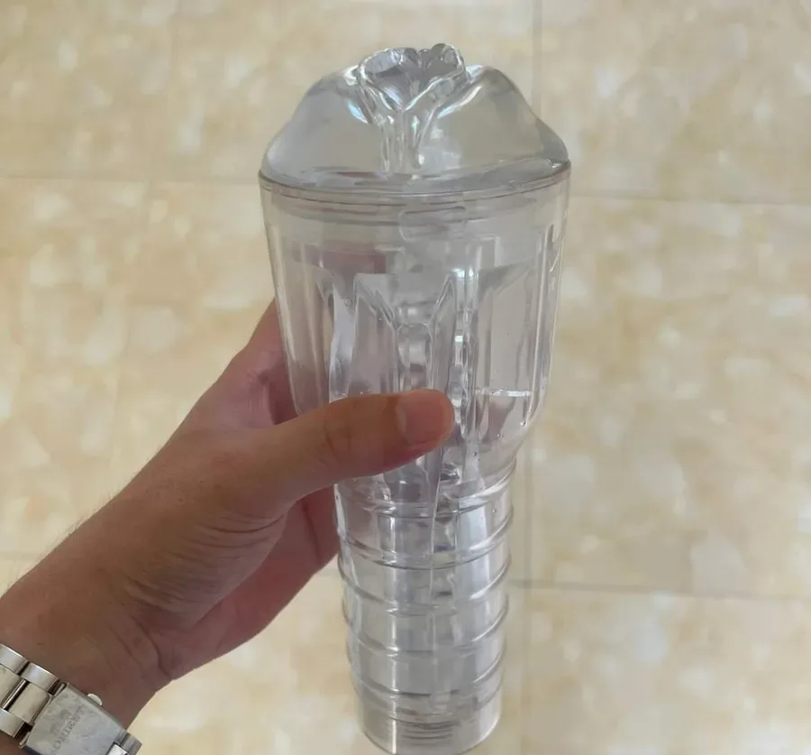 투명 자위컵 (실리콘 내부·25cm)