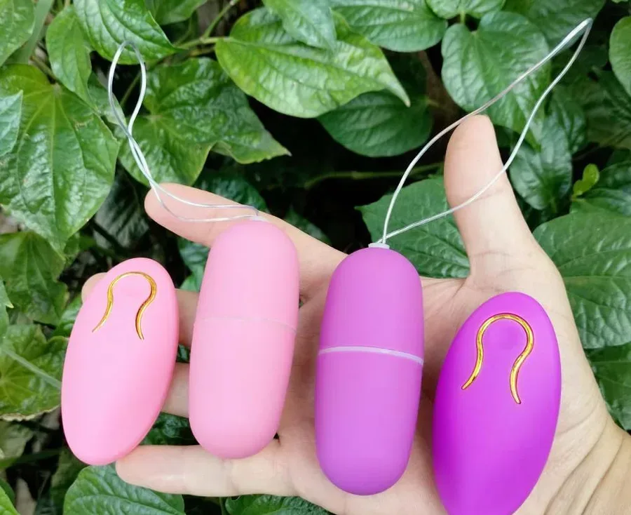 무선 리모컨 진동 에그 (8.8cm·방수·리모컨 10m)