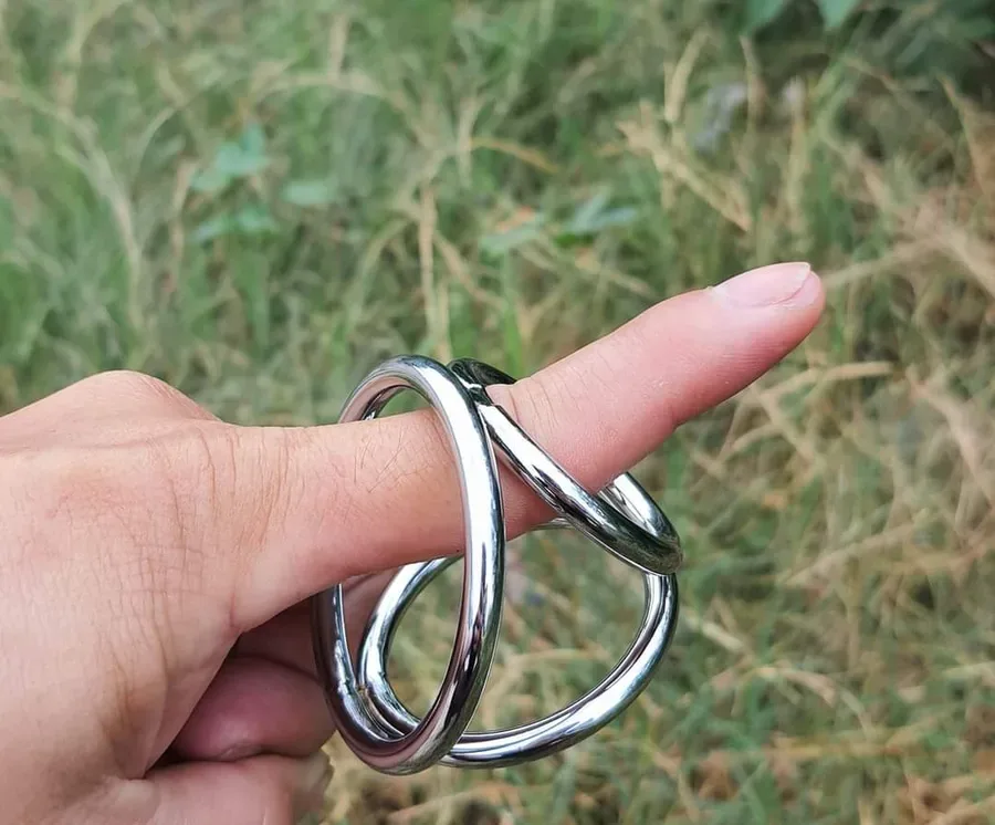 스테인리스 3중 코크링 (4.5·3.8·3.2cm·304 스틸)